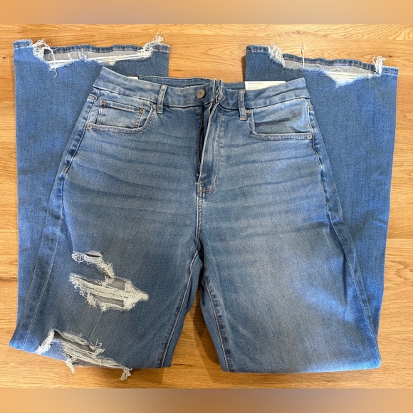American Eagle Outfitters Denim - American eagle flared ripped jeans